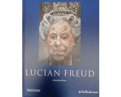 Kaft van Lucian Freud (kunstreeks Taschen/de Volkskrant)
