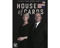 Kaft van House Of Cards S1-3 Usa