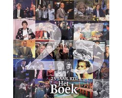 Kaft van 25 jaar RTL - jubileum boek