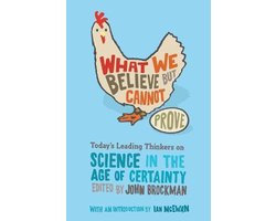 Kaft van What We Believe but Cannot Prove