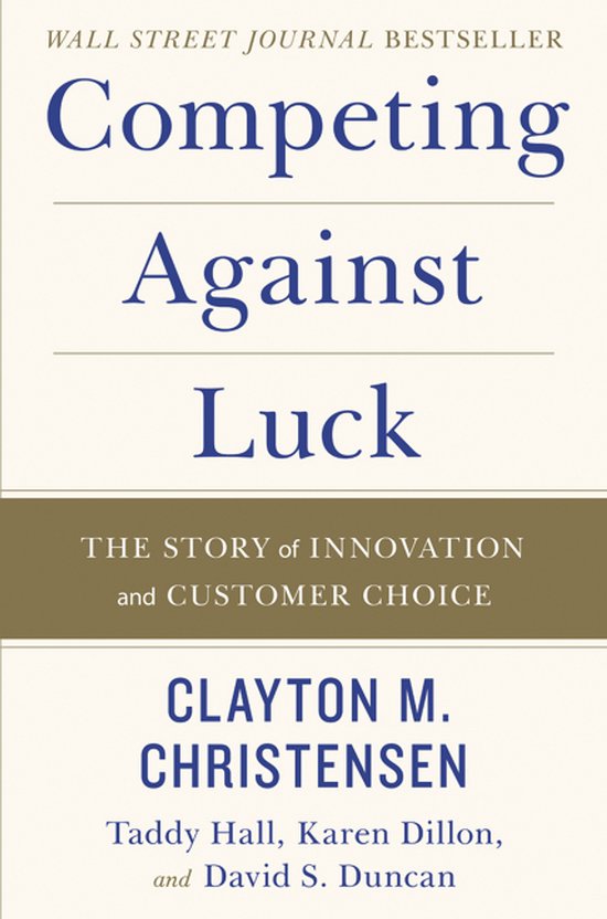 Kaft van Competing Against Luck