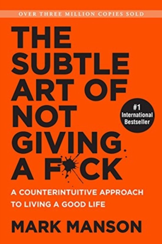 Kaft van The Subtle Art of Not Giving a F*ck