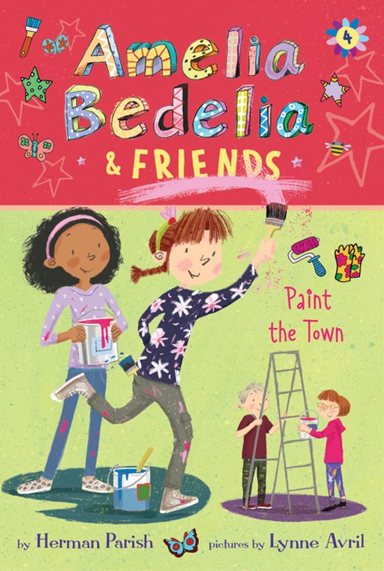 Kaft van Amelia Bedelia Friends 4 Amelia Bedelia Friends Paint the Town