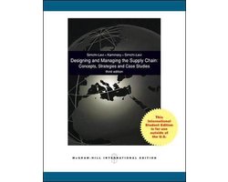 Kaft van Designing And Managing The Supply Chain With Student Cd