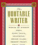 Kaft van The Quotable Writer