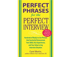 Kaft van Perfect Phrases For The Perfect Interview