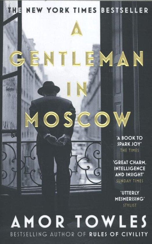 Kaft van A Gentleman in Moscow