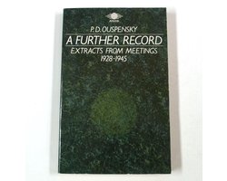 Kaft van A Further Record