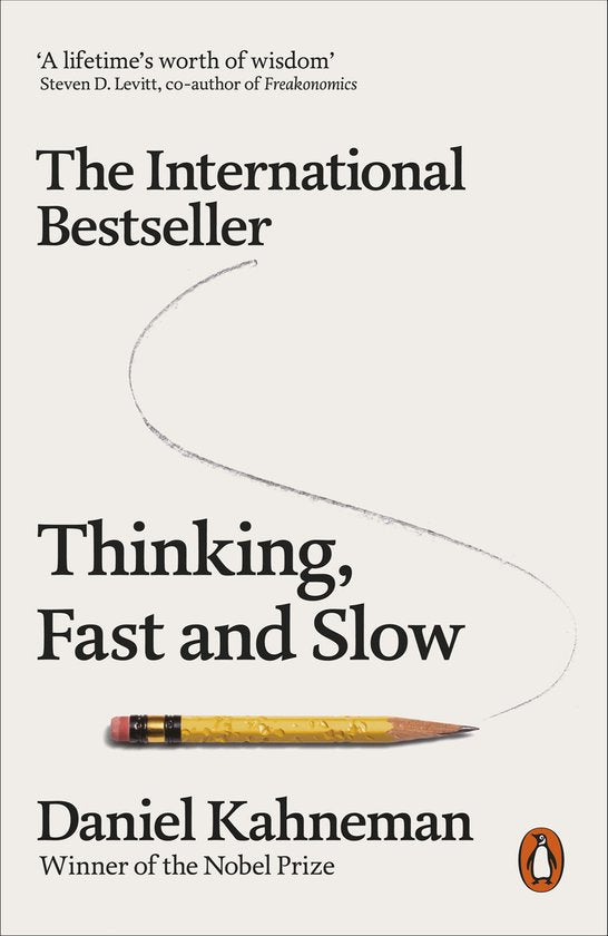 Kaft van Thinking Fast & Slow