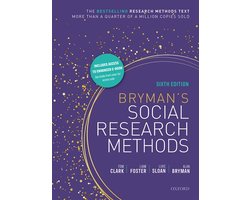 Kaft van Bryman's Social Research Methods