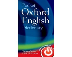 Kaft van Pocket Oxford English Dictionary 11 e