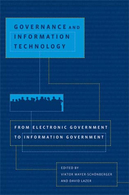 Kaft van Governance and Information Technology - From Electronic Government to Information Government