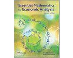 Kaft van Essential Mathematics for Economic Analysis