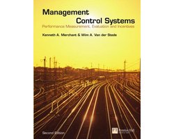 Kaft van Management Control Systems