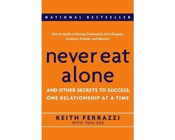 Kaft van Never Eat Alone