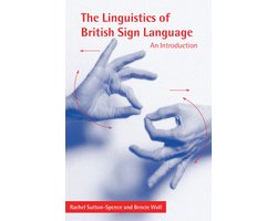 Kaft van Linguistics Of British Sign Language