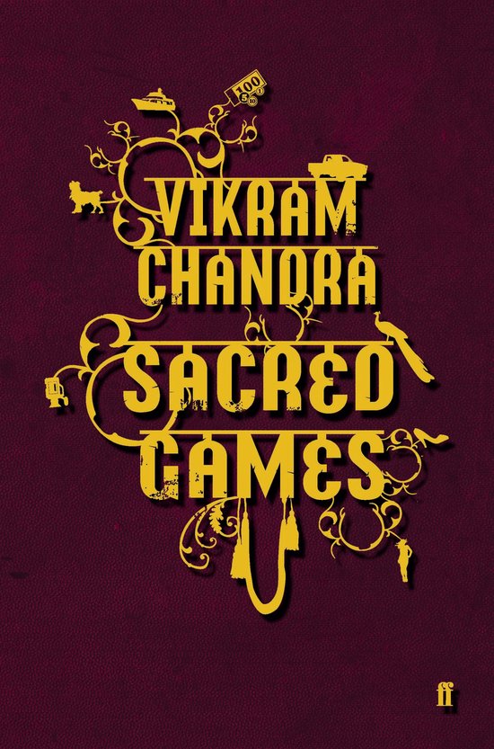 Kaft van Sacred Games