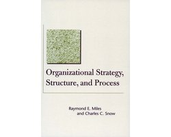 Kaft van Organizational Strategy, Structure, and Process
