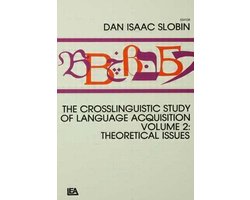 Kaft van The Crosslinguistic Study of Language Acquisition: Volume 2