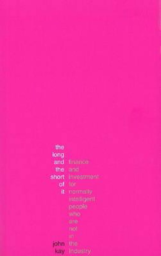 Kaft van Long & The Short Of It Guide To Finace
