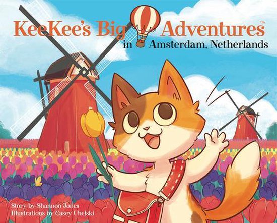 Kaft van Keekee's Big Adventures in Amsterdam, Netherlands
