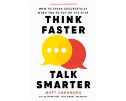 Kaft van Think Faster, Talk Smarter