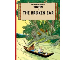 Kaft van Tintin The Broken Ear