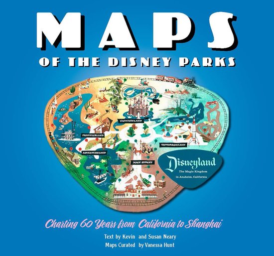Kaft van Maps of the Disney Parks