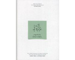 Kaft van Lists Of Note