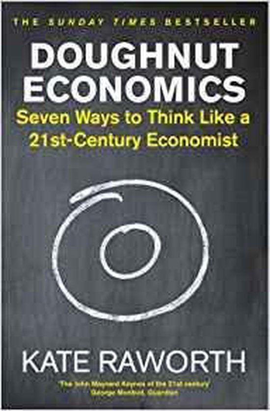 Kaft van Doughnut Economics