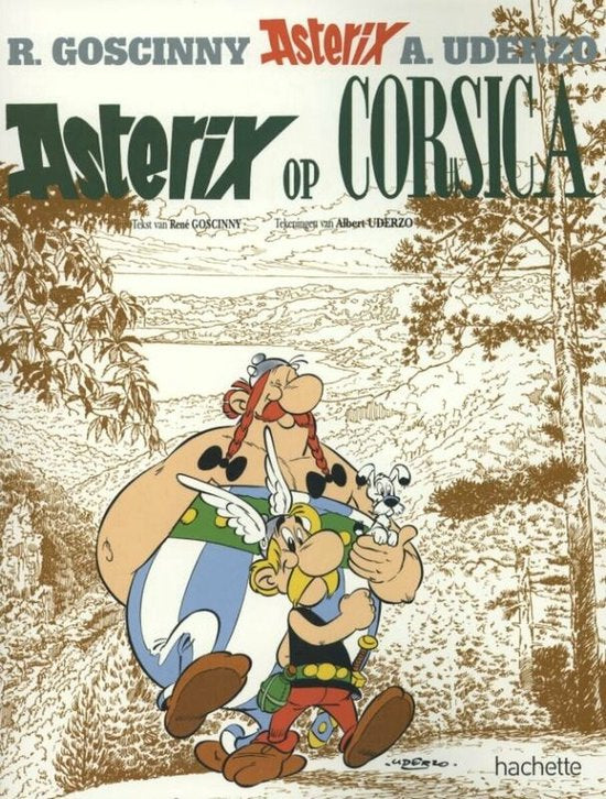 Kaft van ASTERIX 20. OP CORSICA