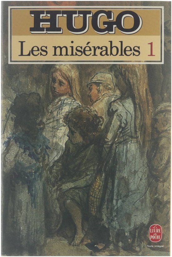 Kaft van Les misérables. 1