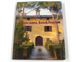 Kaft van Toscaans kookboek, originele recepten uit een Italiaanse kookschool
