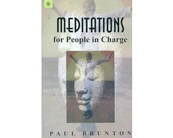 Kaft van Meditations for People in Charge