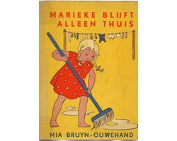 Kaft van Marieke blyft alleen thuis