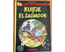 Kaft van Kuifje in El Salvador ( Parodie in stripvorm)