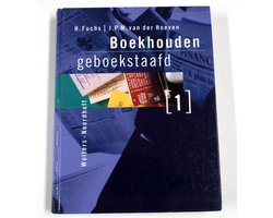 Kaft van Boekhouden Geboekstaafd 1