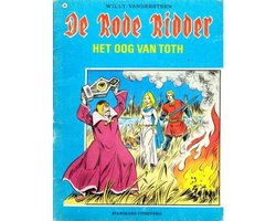 Kaft van De Rode Ridder - Het oog van Toth