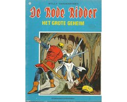 Kaft van De rode ridder Het grote geheim