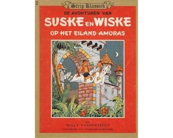 Kaft van Strip Klassiek - De avonturen van Suske en Wiske Op het eiland Amoras