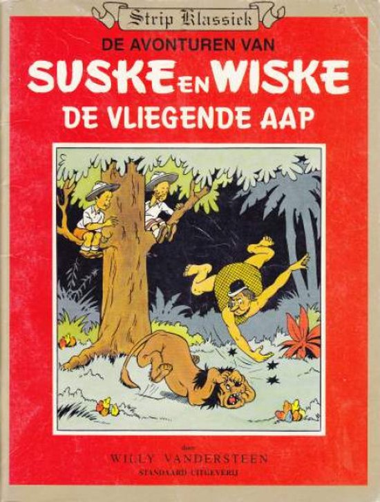 Kaft van Strip Klassiek - De avonturen van Suske en Wiske De vliegende aap