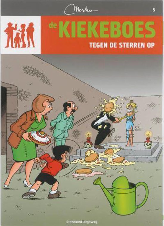 Kaft van De Kiekeboes 005 - Tegen de sterren op
