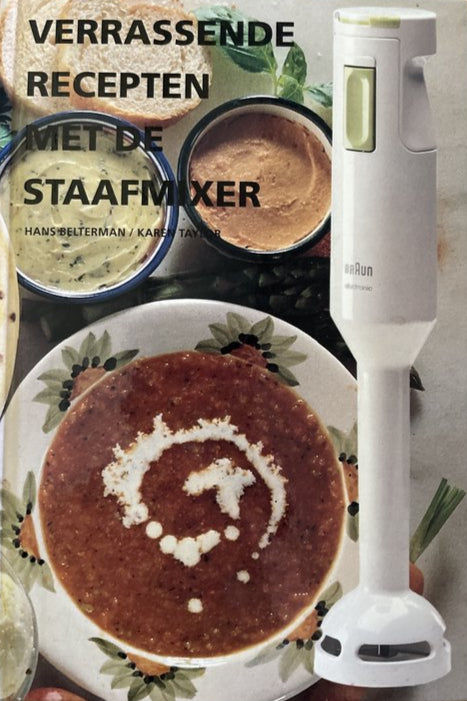 Kaft van Verrassende recepten met staafmixer