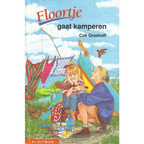 Kaft van Floortje gaat kamperen