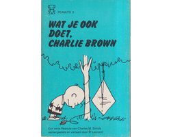 Kaft van Wat je ook doet Charlie Brown