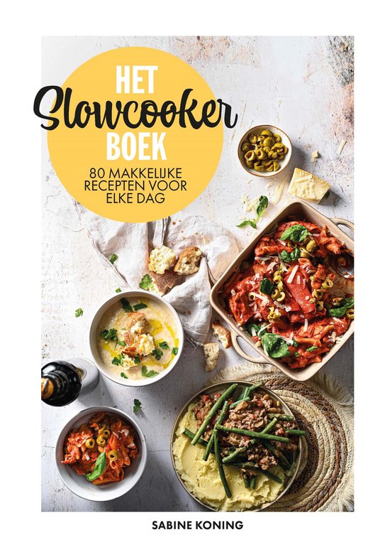 Kaft van Het slowcookerboek