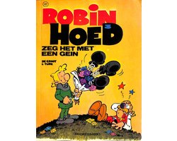 Kaft van Favorietenreeks 47: Robin Hoed - Zeg het met een gein
