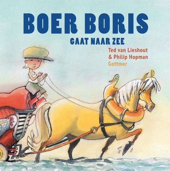 Kaft van Boer Boris - Boer Boris gaat naar zee