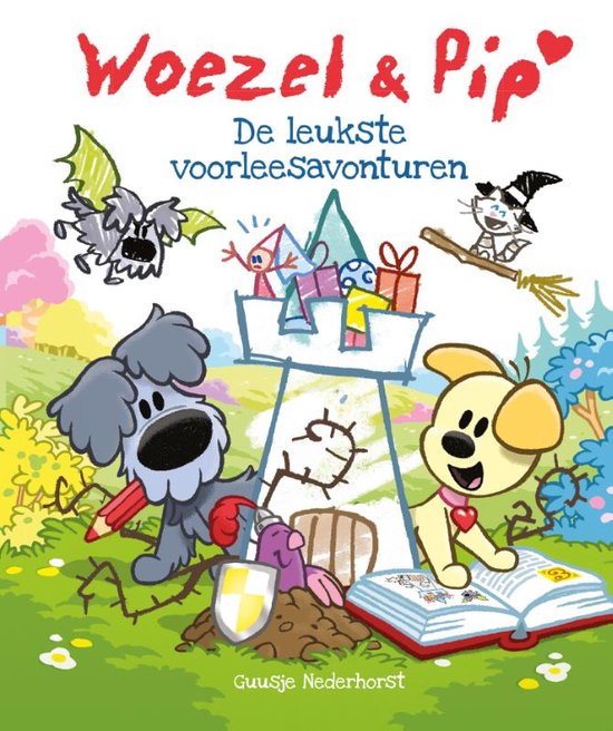 Kaft van Woezel & Pip - De leukste voorleesavonturen