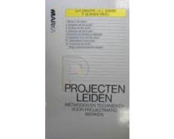 Kaft van Projecten leiden